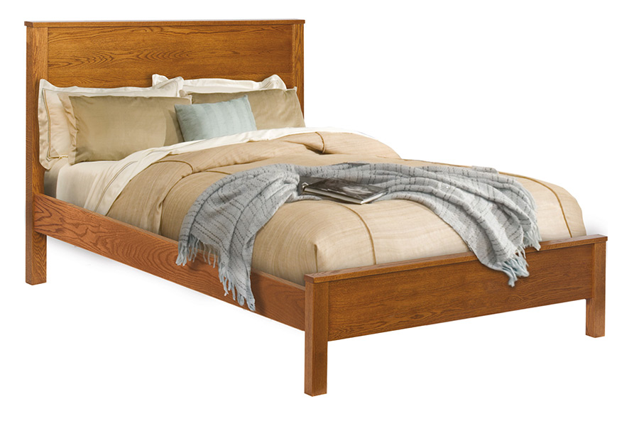 summit shaker bed with low footbed